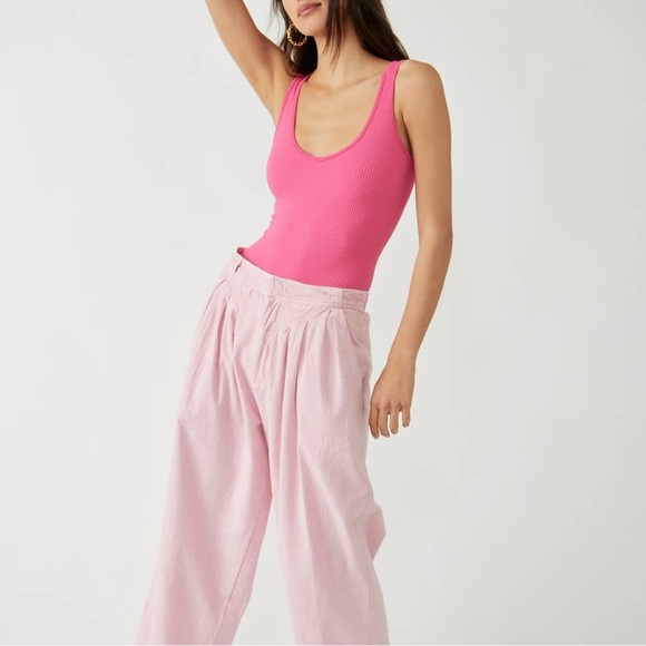 Free People Solid Rib Bodysuit - Picture 3 of 4